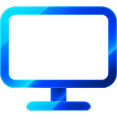 Ícone de monitor, representando sites