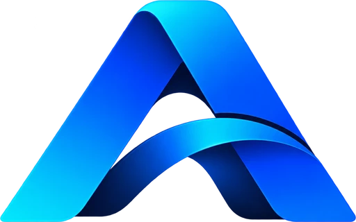 Símbolo da Arpon Tech, um A em forma de ponte